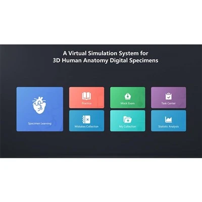 3D digitálna databáza vzoriek ľudskej anatómie